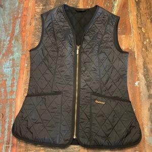 Barbour Quilted Fitted vest